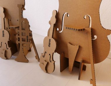 instrumentos carton osrm Photocall